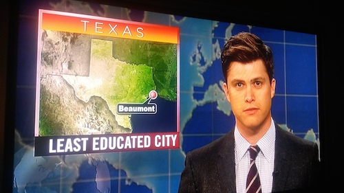 WCG - Texas Wine Month Fun Fact via SNL